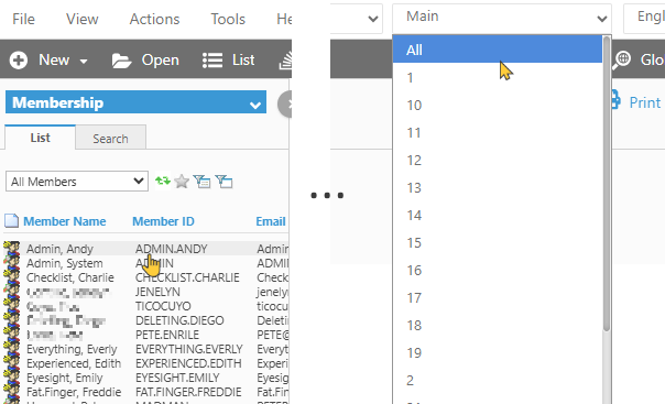 Shows picking user and picking repair center