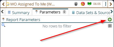 showing the adding of a new parameter