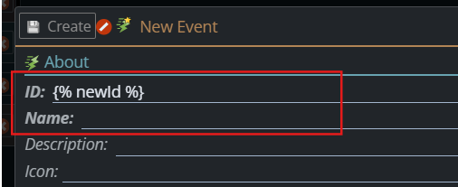 Shows ID and Name that is based on user preference.