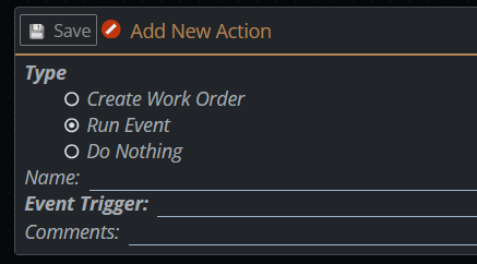 Shows Run Event